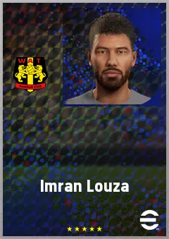 Imran Louza eFootball 2026 player card, 73 OVR CMF