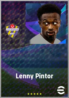 Lenny Pintor eFootball 2026 player card, 68 OVR LWF