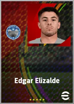 Edgar Elizalde eFootball 2026 player card, 70 OVR CB