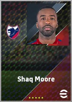 Shaq Moore eFootball 2026 player card, 71 OVR RB