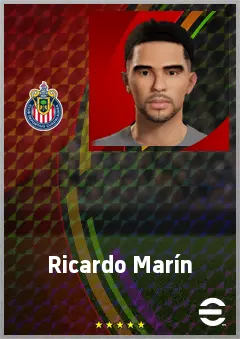 Ricardo Marín eFootball 2026 player card, 73 OVR CF