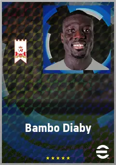 Bambo Diaby eFootball 2026 player card, 71 OVR CB