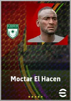 Moctar El Hacen eFootball 2026 player card, 69 OVR DMF