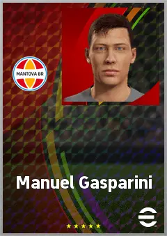 Manuel Gasparini eFootball 2026 player card, 66 OVR GK