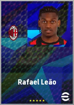 Rafael Leão eFootball 2026 player card, 79 OVR LWF