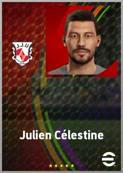 Julien Célestine eFootball 2026 player card, 70 OVR CB