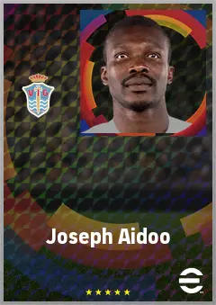 Joseph Aidoo eFootball 2026 player card, 71 OVR CB