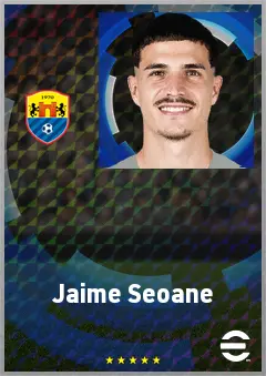 Jaime Seoane eFootball 2026 player card, 72 OVR AMF