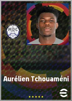 Aurélien Tchouaméni eFootball 2026 player card, 81 OVR DMF