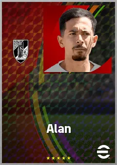 Alan eFootball 2026 player card, 71 OVR AMF