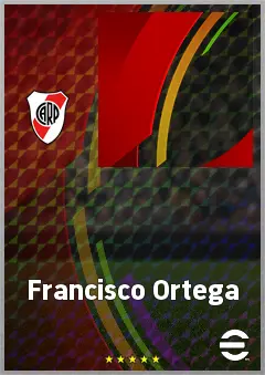 Francisco Ortega eFootball 2026 player card, 73 OVR LB