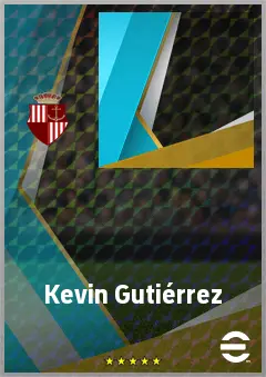 Kevin Gutiérrez eFootball 2026 player card, 73 OVR DMF