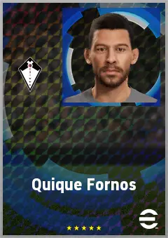 Quique Fornos eFootball 2026 player card, 68 OVR CB
