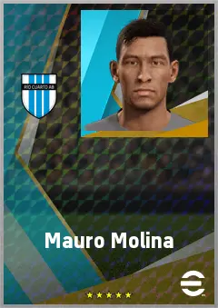 Mauro Molina eFootball 2026 player card, 69 OVR CF