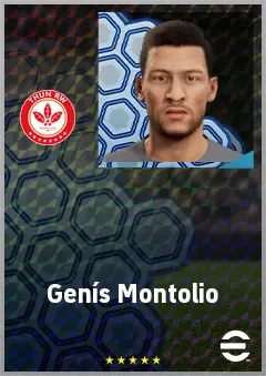 Genís Montolio eFootball 2026 player card, 67 OVR CB