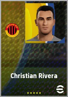 Christian Rivera eFootball 2026 player card, 73 OVR DMF