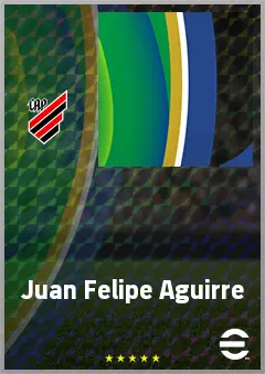 Juan Felipe Aguirre eFootball 2026 player card, 71 OVR CB