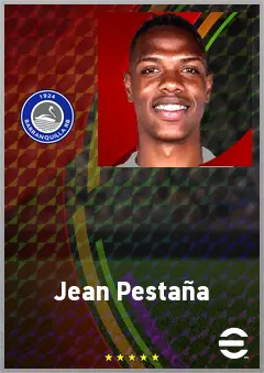 Jean Pestaña eFootball 2026 player card, 72 OVR CB