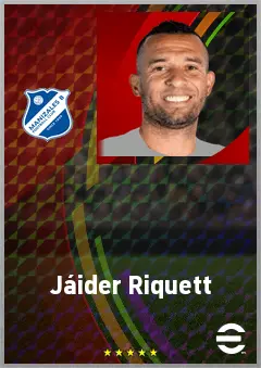 Jáider Riquett eFootball 2026 player card, 70 OVR CB
