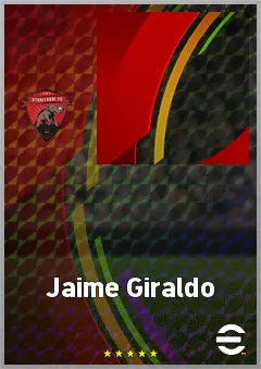 Jaime Giraldo eFootball 2026 player card, 69 OVR CB
