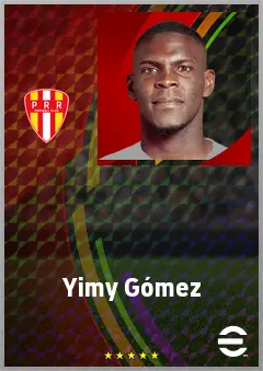 Yimy Gómez eFootball 2026 player card, 67 OVR GK