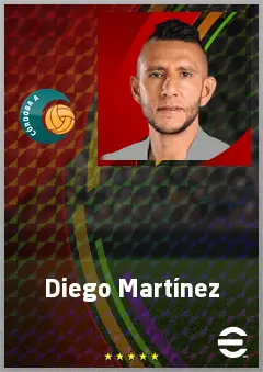 Diego Martínez eFootball 2026 player card, 71 OVR GK