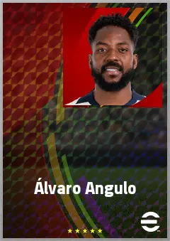 Álvaro Angulo eFootball 2026 player card, 74 OVR LB