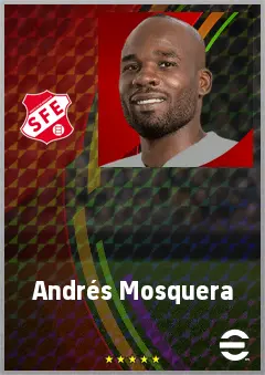 Andrés Mosquera eFootball 2026 player card, 73 OVR GK