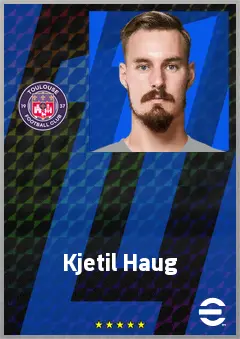 Kjetil Haug eFootball 2026 player card, 70 OVR GK