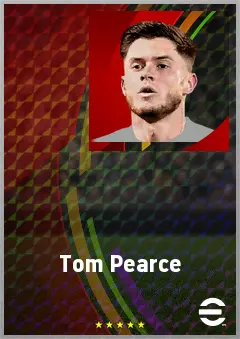 Tom Pearce eFootball 2026 player card, 69 OVR LB