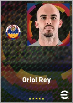 Oriol Rey eFootball 2026 player card, 70 OVR CMF