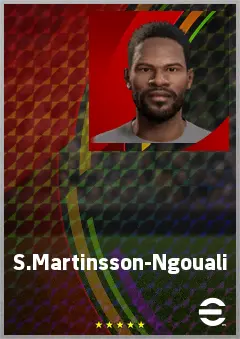 S.Martinsson-Ngouali eFootball 2026 player card, 67 OVR DMF