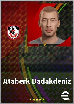 Ataberk Dadakdeniz eFootball 2026 player card, 66 OVR GK