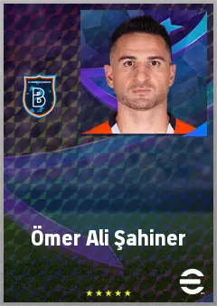 Ömer Ali Şahiner eFootball 2026 player card, 71 OVR RB