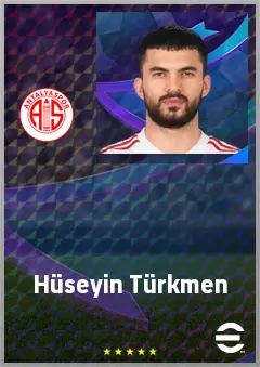 Hüseyin Türkmen eFootball 2026 player card, 69 OVR CB