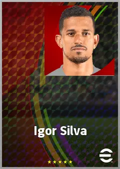 Igor Silva eFootball 2026 player card, 70 OVR RB