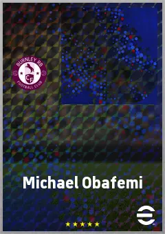 Michael Obafemi eFootball 2026 player card, 71 OVR CF