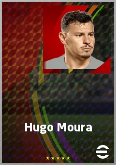 Hugo Moura eFootball 2026 player card, 73 OVR DMF