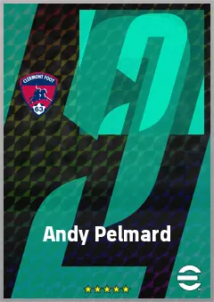 Andy Pelmard eFootball 2026 player card, 72 OVR CB