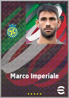 Marco Imperiale eFootball 2026 player card, 68 OVR CB