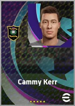 Cammy Kerr eFootball 2026 player card, 68 OVR RB