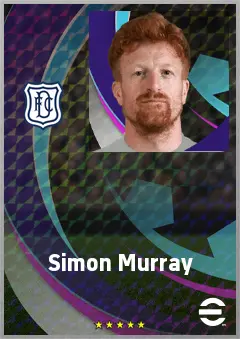 Simon Murray eFootball 2026 player card, 69 OVR CF