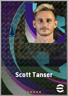 Scott Tanser eFootball 2026 player card, 69 OVR LB