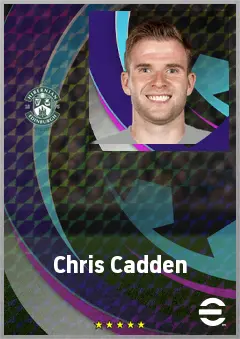 Chris Cadden eFootball 2026 player card, 70 OVR RB