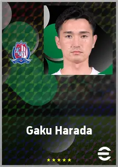 Harada Gaku eFootball 2026 player card, 67 OVR GK