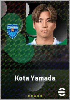Yamada Kota eFootball 2026 player card, 69 OVR AMF