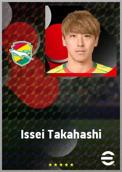 Takahashi Issei eFootball 2026 player card, 69 OVR RB