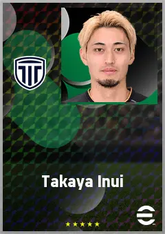 Inui Takaya eFootball 2026 player card, 65 OVR LB