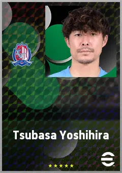 Yoshihira Tsubasa eFootball 2026 player card, 65 OVR AMF