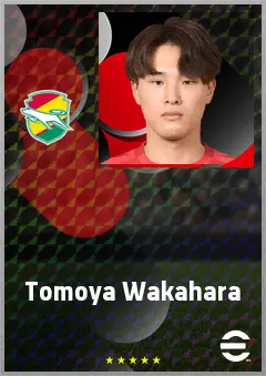 Wakahara Tomoya eFootball 2026 player card, 69 OVR GK